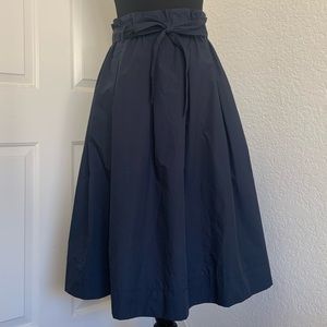 H&M Pleated Paper Bag Waisted Skirt